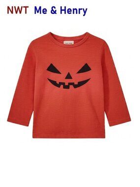 Me & Henry Halloween Long Sleeve Tee Shirt - size 5/6Y
